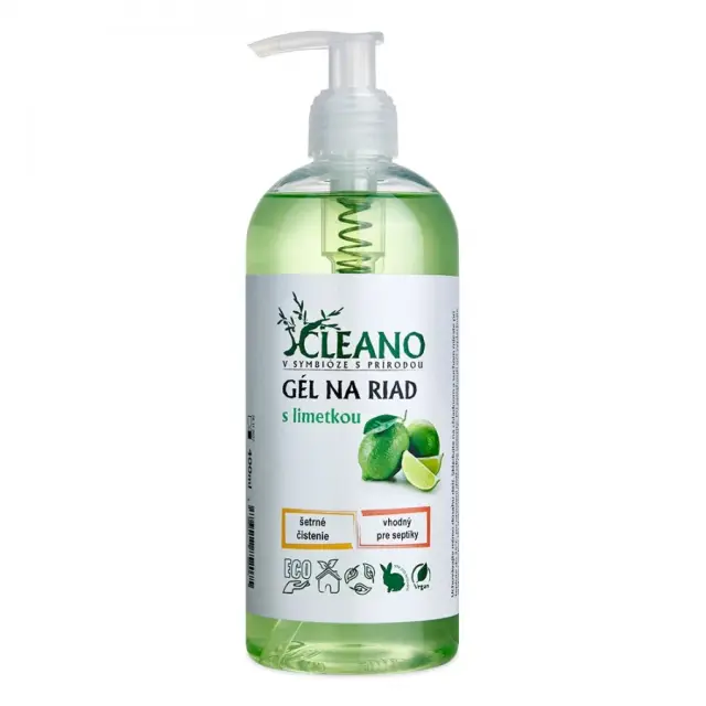 Gel na nádobí Limetka 400 ml