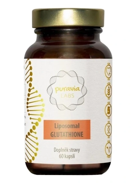 Puravia Labs Liposomální glutathion 60 cps