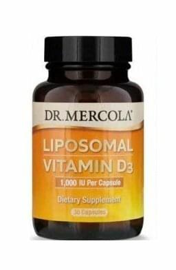 Liposomal vitamin D3 1000 IU 30 cps
