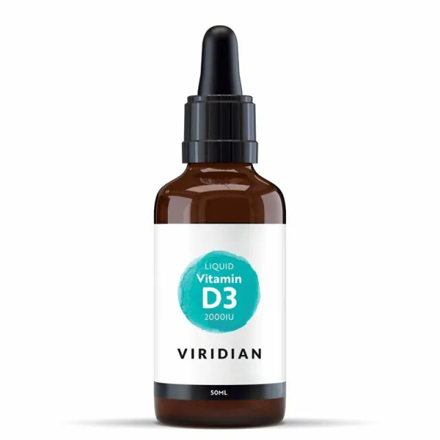 Viridian Vitamin D3 50 ml koupíte na PřírodníLékárna.cz