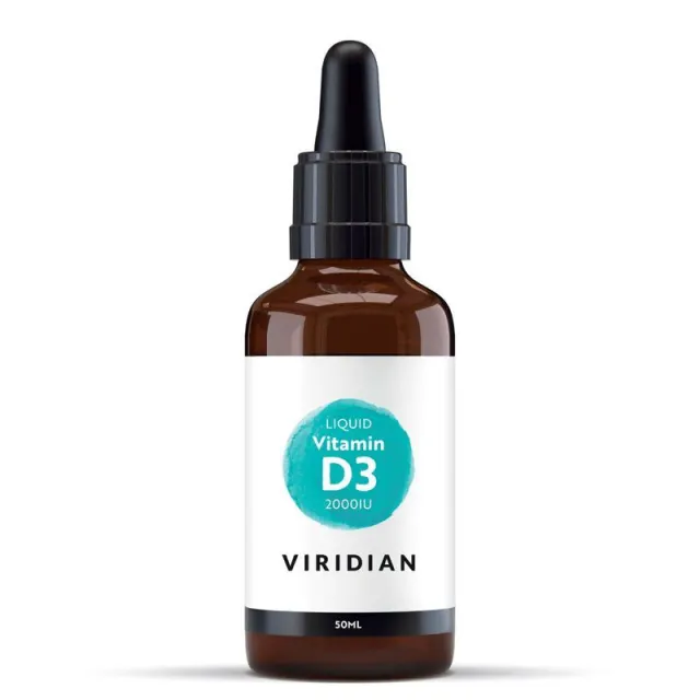 Viridian Liquid Vitamin D 50 ml koupíte na PřírodníLékárna.cz