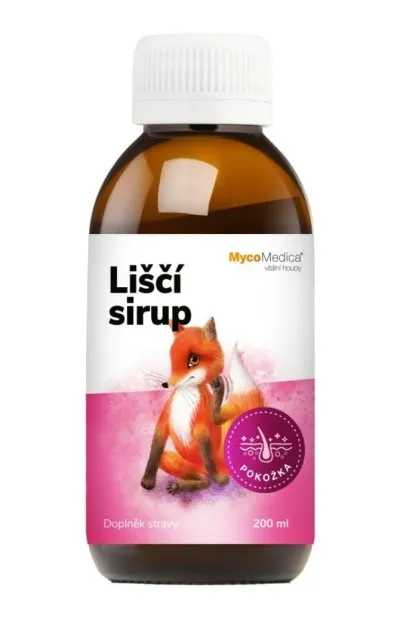 Mycomedica Liščí sirup 200 ml koupíte na PřírodníLékárna.cz