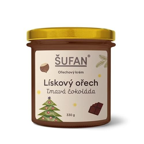 Máslo - lískový ořech s tmavou čokoládou 190 g
