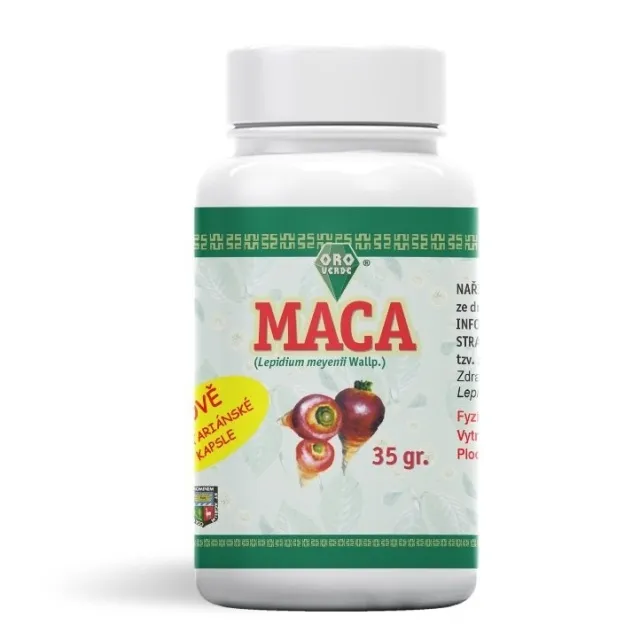 OroVerde Maca 100 kapslí
