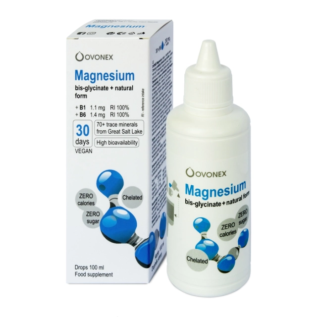 Ovonex Minerální kapky do vody Magnesium 100 ml koupíte na PřírodníLékárna.cz