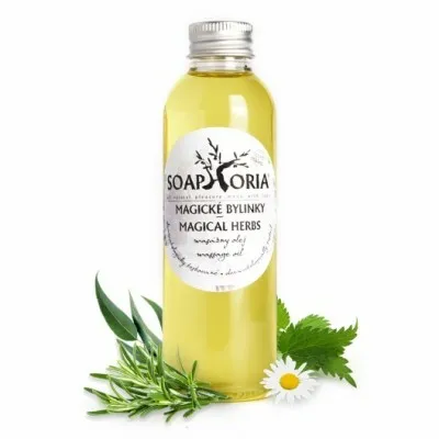 Levně Sophoria Masážní olej Magické bylinky 150 ml