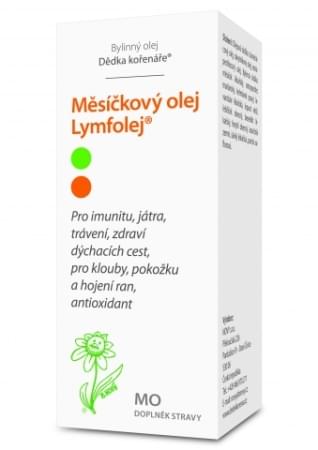 Měsíčkový olej Lymfolej 100 ml