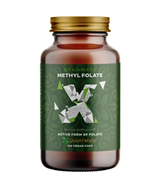 Kyselina listová v aktivní formě 100 cps