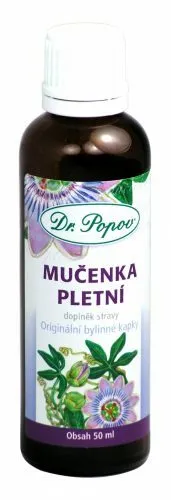 Dr.Popov Kapky bylinné Mučenka pletní 50ml koupíte na PřírodníLékárna.cz