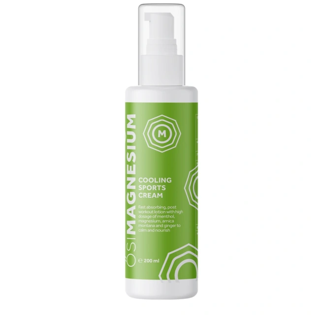 Chladivý sportovní krém s hořčíkem 200 ml