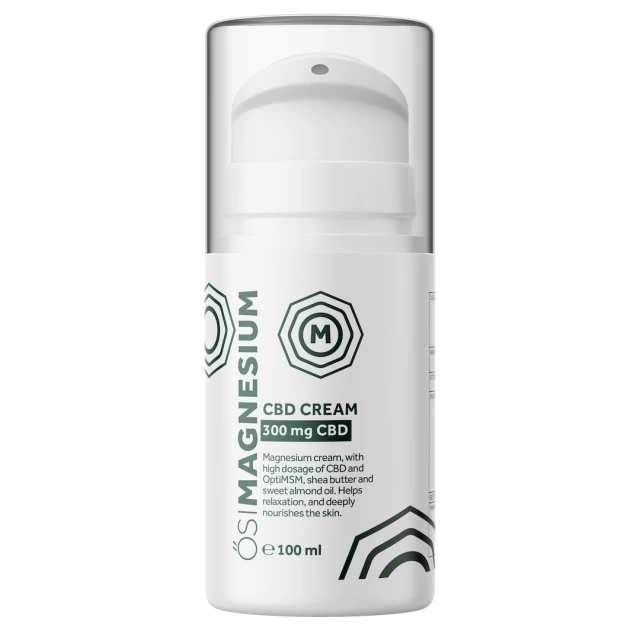 CBD krém 300 mg s hořčíkem 100 ml