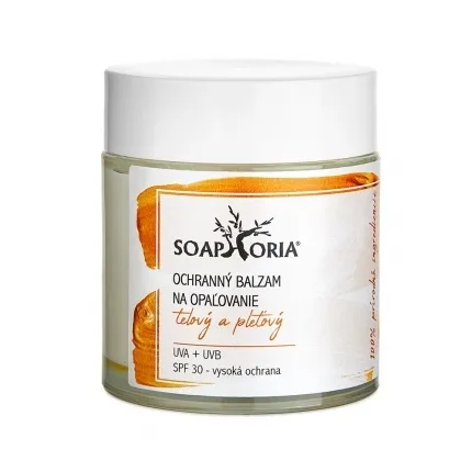 Ochranný tělový a pleťový balzám na opalování s SPF 30 100 ml