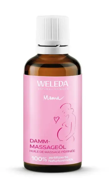 WELEDA Olej na masáž hráze 50 ml