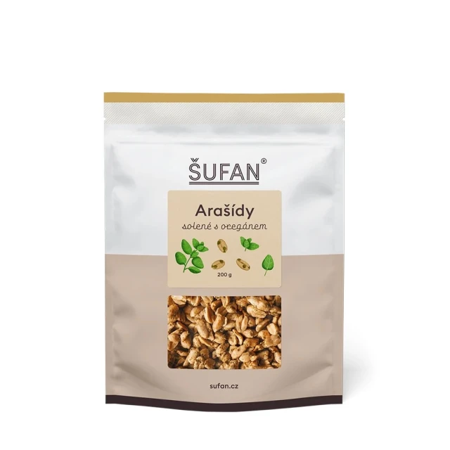 Šufan Arašídy solené s oregánem 200 g