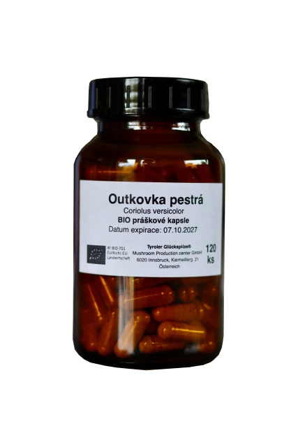 Outkovka pestrá BIO 120 cps