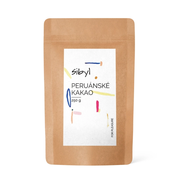 Sibyl 100% peruánské kakao prášek 250 g (Criollo)