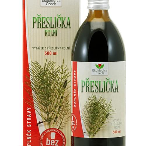 Přeslička rolní šťáva Přeslička rolní šťáva