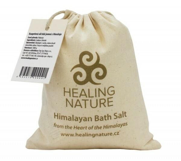 Himalájská koupelová sůl jemná bílá 1 kg