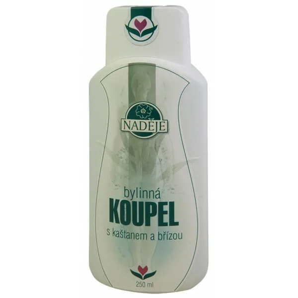 Přírodní koupel s kaštanem a břízou 250 ml