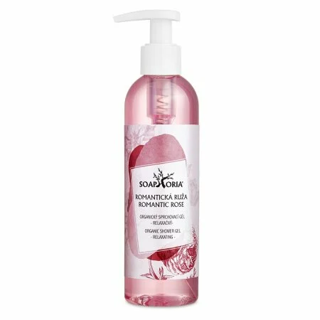 Levně Přírodní sprchový gel ROMANTICKÁ RŮŽE 250 ml