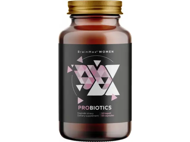 BrainMax Probiotika Pro Ženy 50 enterosolventních kapslí