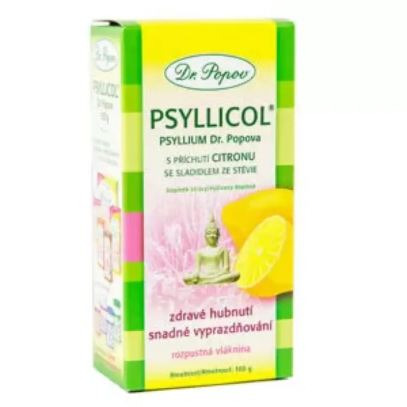 Psyllicol® s příchutí citronu, 100 g