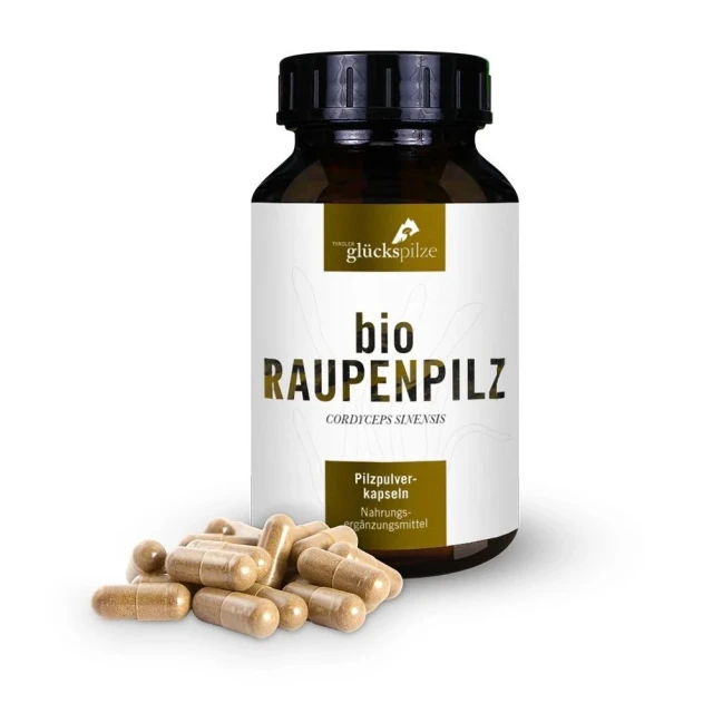Levně Housenice čínská - cordyceps sinensis 120 kapslí