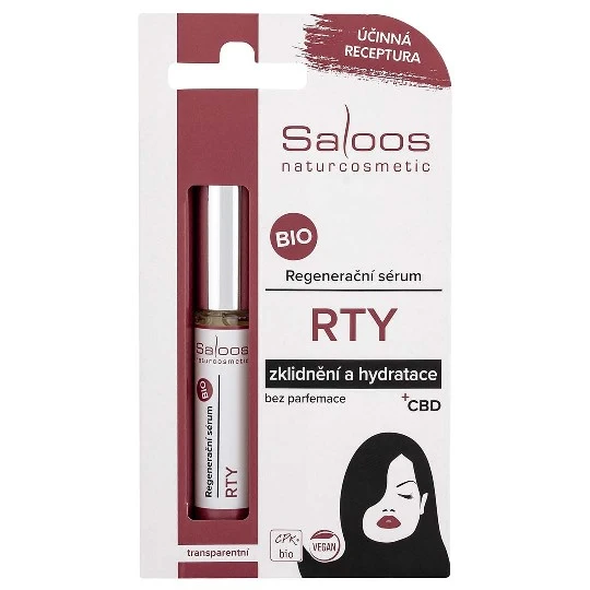 Saloos regenerační sérum na rty s CBD 7 ml