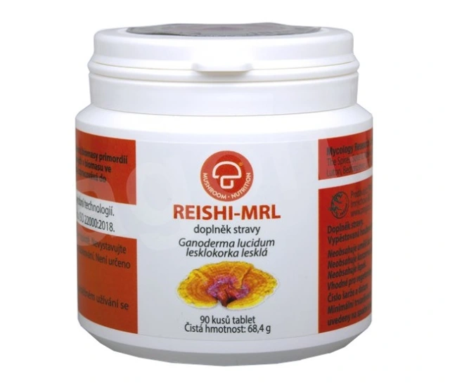 MRL Reishi Ganoderma lucidum (Lesklokorka lesklá) 90 tablet
