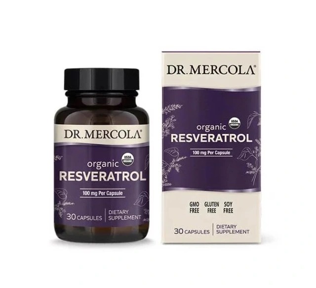 Dr. Mercola Resveratrol 30 kapslí