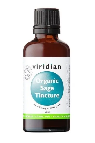 Viridian Šalvěj lékařská BIO 50 ml koupíte na PřírodníLékárna.cz