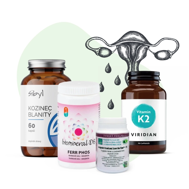 Balíček - klidná menstruace