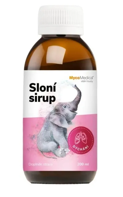 MycoMedica Sloní sirup 200 ml koupíte na PřírodníLékárna.cz