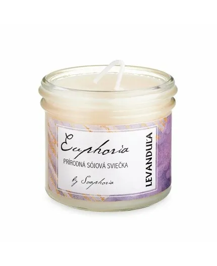 Sojová svíčka LEVANDULOVÉ POLE 125 ml