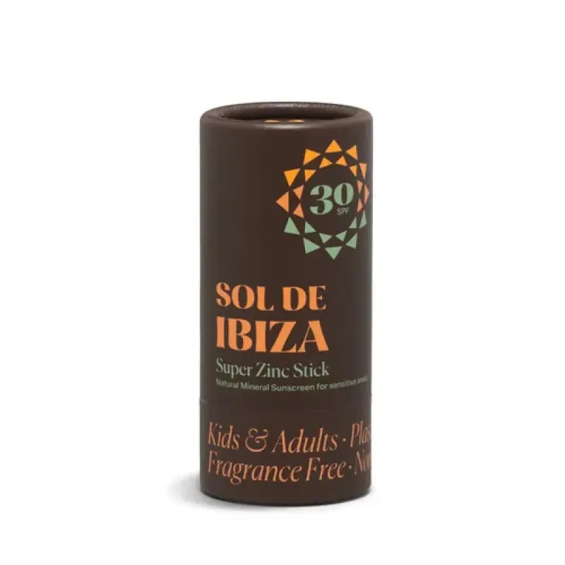 Sol de Ibiza opalovací zinková tyčinka SPF 30 45g