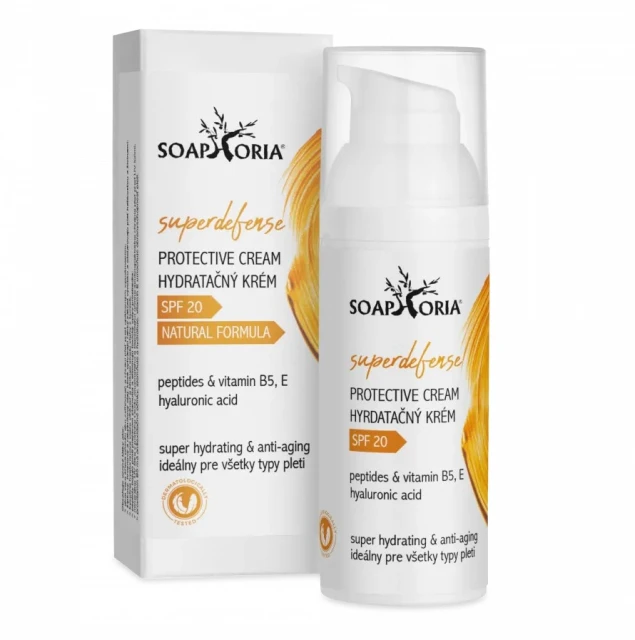 SUPERDEFENSE+ ochranný hydratační krém s SPF 20 50 ml