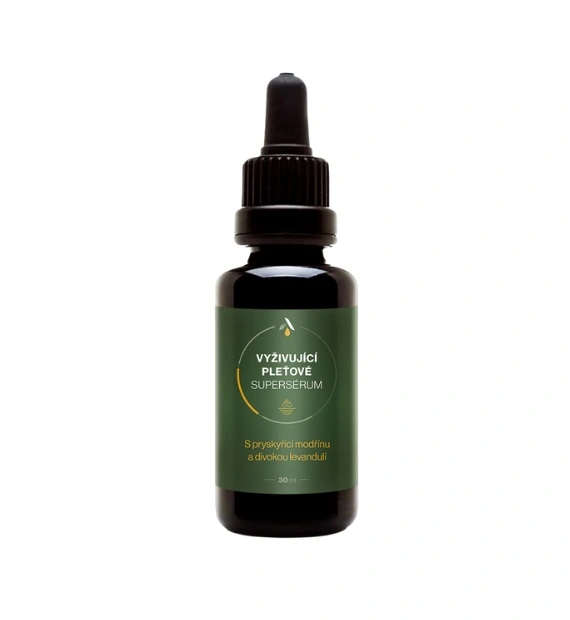 Vyživující pleťové supersérum s divokou levandulí 30 ml