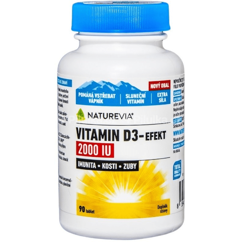 Swiss Vitamin D3-Efekt 2000IU