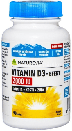 Swiss Vitamin D3-Efekt 2000IU