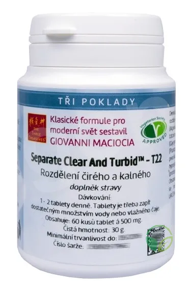 T22 - Rozdělení čirého a kalného 60 tablet