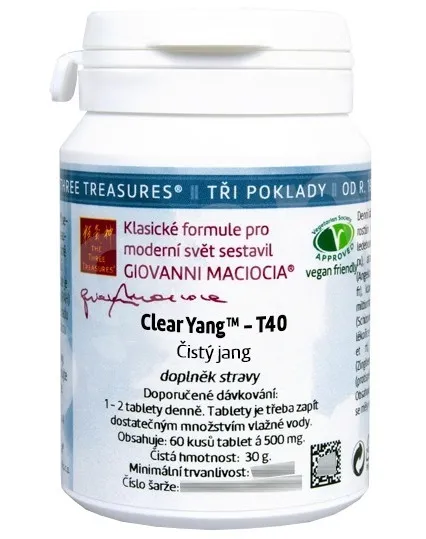 Giovanni Maciocia - T40 - Čistý Jang 60 tbl