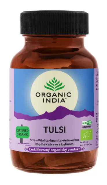 Organic India Tulsi 60 kapslí
