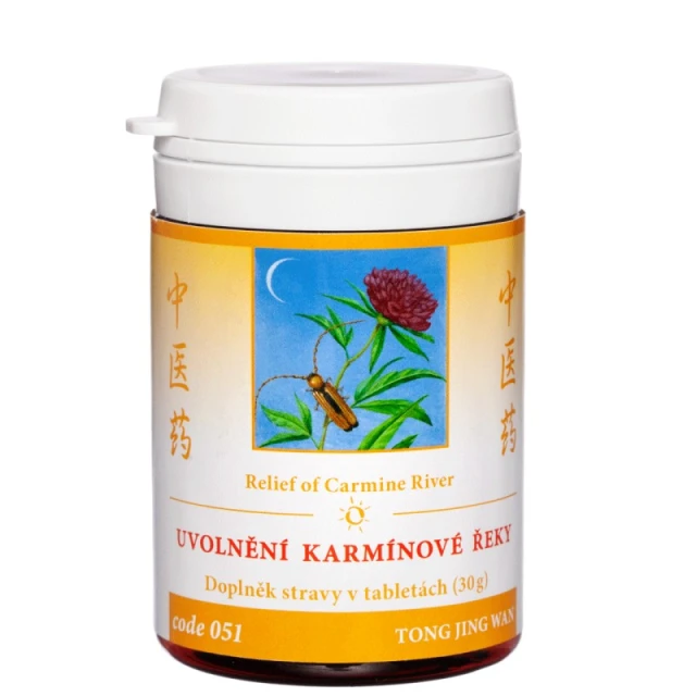 Levně TČM Herbs Uvolnění karmínové řeky 100 tablet