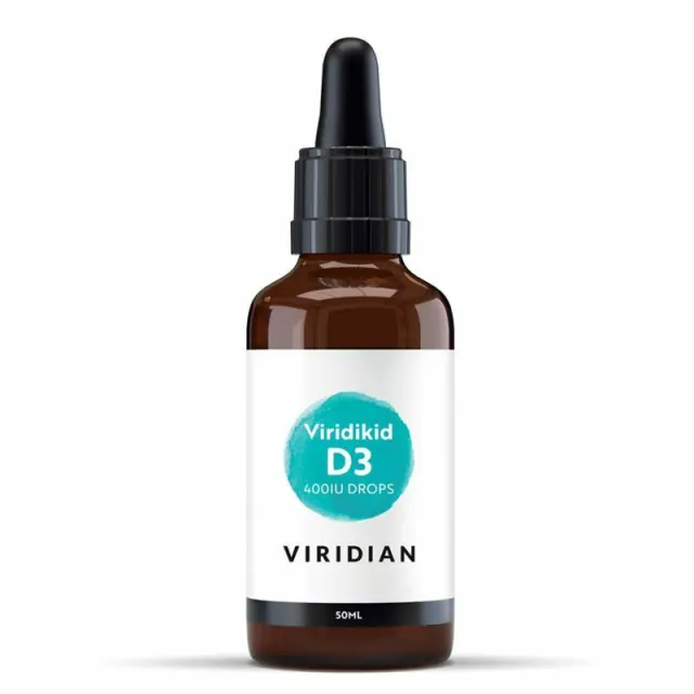 Viridian Viridikid Vitamin D Drops 400IU 30 ml koupíte na PřírodníLékárna.cz