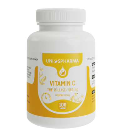 Vitamin C 500 mg 100 tbl Time release