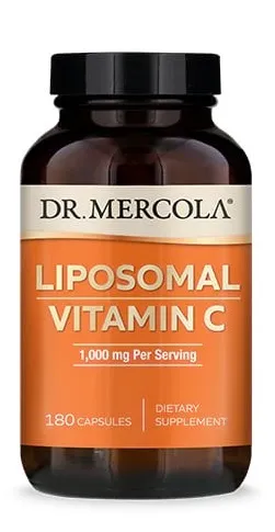 Dr. Mercola Vitamin C Liposomal 1000 mg - 180 cps. koupíte na PřírodníLékárna.cz