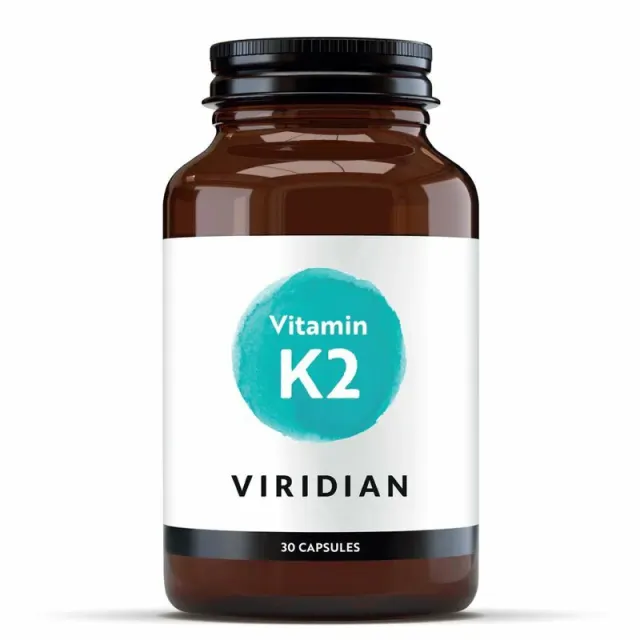 Viridian Vitamin K2 30 cps koupíte na PřírodníLékárna.cz