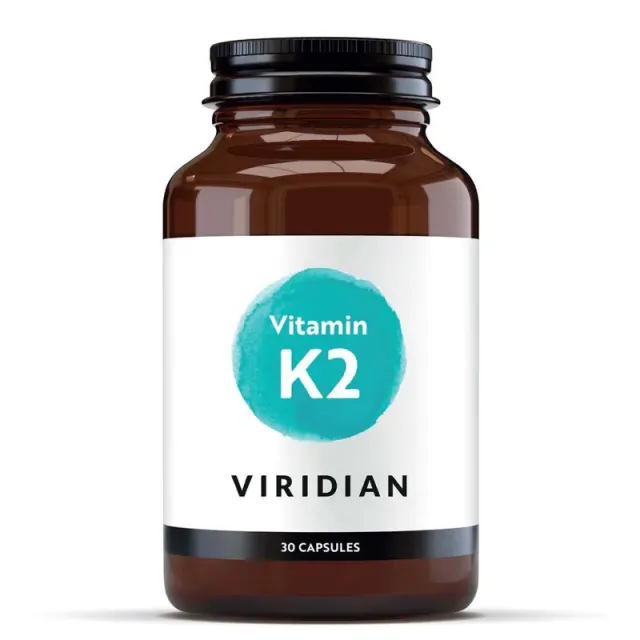 Viridian Vitamin K2 30 cps koupíte na PřírodníLékárna.cz