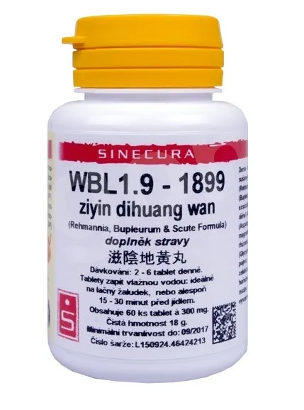 Levně Sinecura WBL 1.9 (Ziyin dihuang wan) 60 tbl.