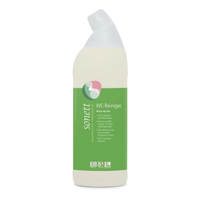 SONETT WC ČISTIČ MÁTA - MYRTA 750 ML koupíte na PřírodníLékárna.cz